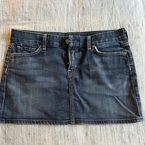 Citizens of Humanity - denim mini skirt - size 29